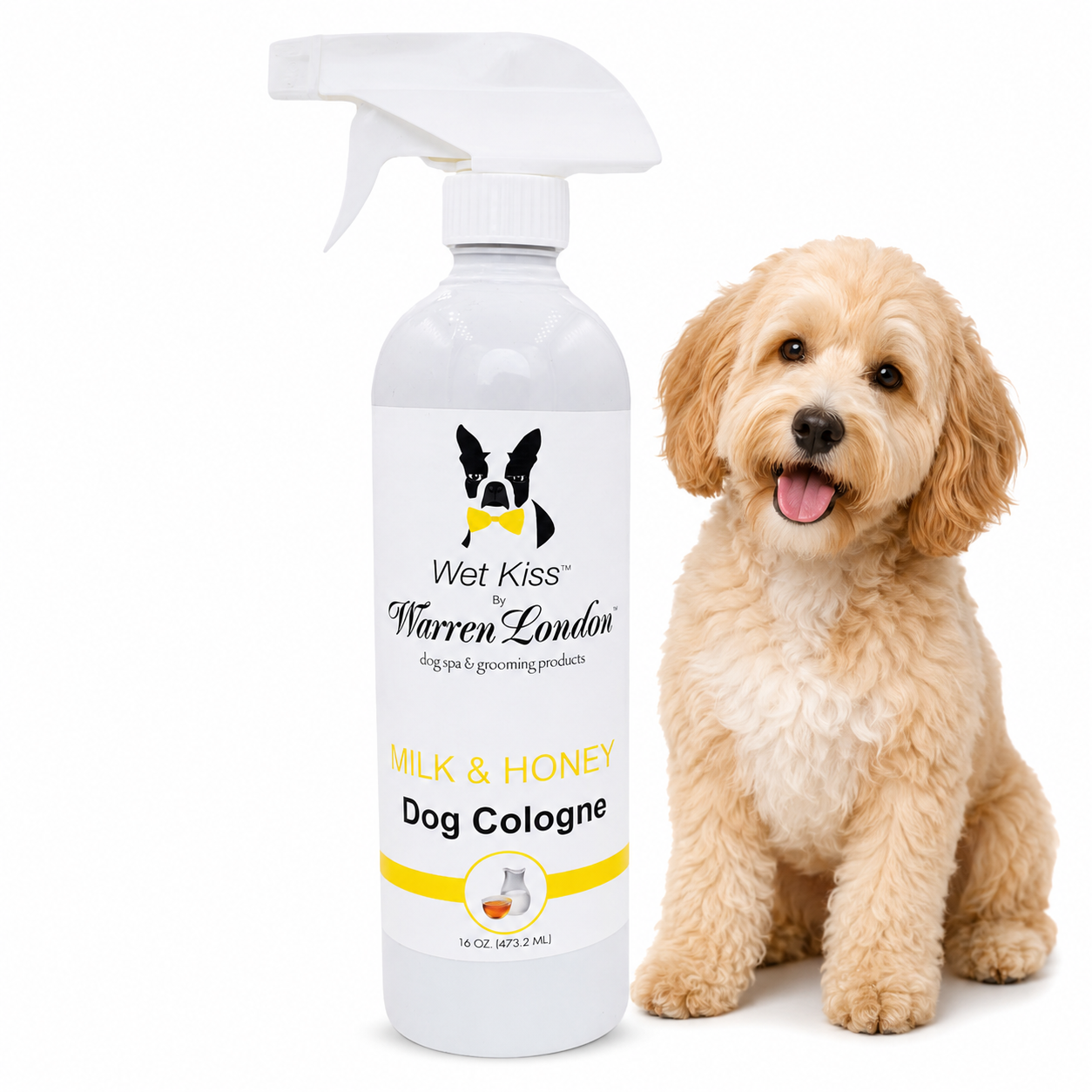 Wet Kiss Dog Cologne By Warren London - 2 Oz or 16 Oz