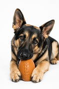 Load image into Gallery viewer, Football Dog Chew Toy & Treat Dispenser - USA Made | SodaPup

