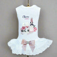 Load image into Gallery viewer, Cheers Plush Satin Crystal Handmade Dog Dress - Designer Dog Clothes from Southlake Paws

