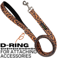 Load image into Gallery viewer, EcoBark Cheetah Dog Leash- Padded Comfort Grip Leash - 4ft, 5ft, and 6ft Leash for Small and Medium Dogs
