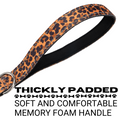 Load image into Gallery viewer, EcoBark Cheetah Dog Leash- Padded Comfort Grip Leash - 4ft, 5ft, and 6ft Leash for Small and Medium Dogs
