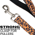 Load image into Gallery viewer, EcoBark Cheetah Dog Leash- Padded Comfort Grip Leash - 4ft, 5ft, and 6ft Leash for Small and Medium Dogs

