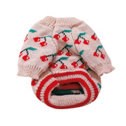 Pink Cherry Dog Sweater