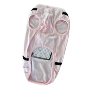 Chanel-Inspired Chewnel Black Backpack Embroidered Dog T-Shirt