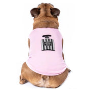 Chanel-Inspired Chewnel Perfume Bottle Embroidered Dog T-Shirt