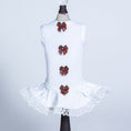 Load image into Gallery viewer, Christmas Dog Dress Handmade Dresses - Designer Dog Clothes from Southlake Paws
