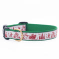 Load image into Gallery viewer, Christmas Toile Dog Collar
