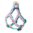 Load image into Gallery viewer, Christmas Toile Small Breed Dog Harness
