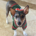 Load image into Gallery viewer, Christmas Bow Dog Sweater - Southlake Paws
