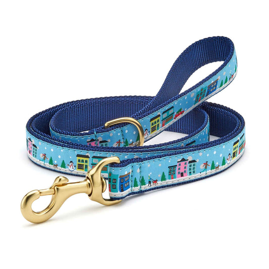 Up Country City Christmas Cast Brass Dog Leash
