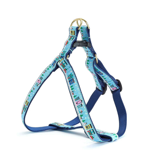 Up Country City Christmas Dog Cast Brass Dog Harness
