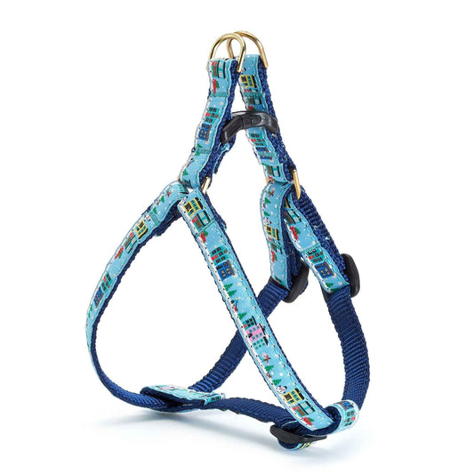 Up Country City Christmas Small Breed Dog Harness Made in USA