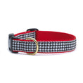 Load image into Gallery viewer, Classic Black Houndstooth Dog Collar
