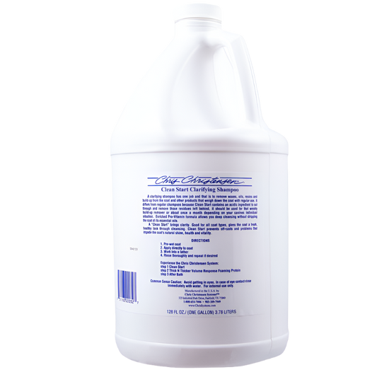 Dog Clean Start Clarifying Shampoo Gallon by Chris Christensen