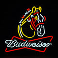 Load image into Gallery viewer, Clydesdale Horse Budweiser Beer Lager Neon Sign Light
