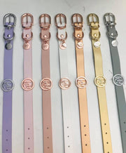 Leather Collar - Misty