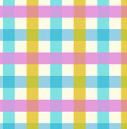 Colorful Plaid Dog Bandana