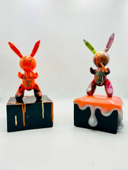 Contemporary Balloon Rabbit Statue