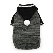 Contrast Hoodie Sweater