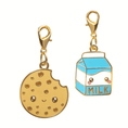 Load image into Gallery viewer, Cookie & Milk Pet Charm Set
