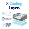 Load image into Gallery viewer, PupChill™ Cooling Bolster Dog Bed 
