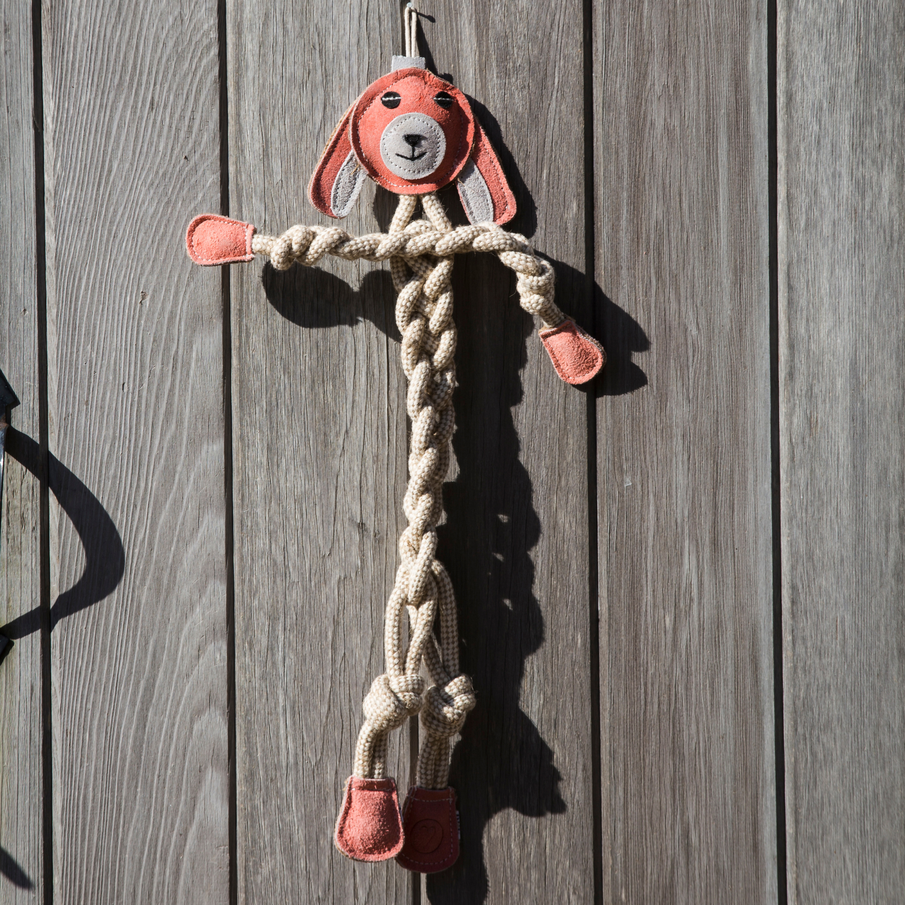 Bitsy Bunny Natural Rope Knottie® Dog Toy, Large (9mm rope diameter) - image 2