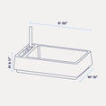 Load image into Gallery viewer, Cove Litter Box - Southlake Paws
