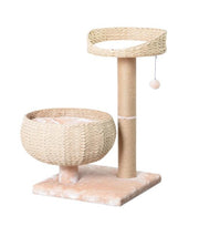Cozy V2 Natural Handwoven Eco-Friendly Cat Tree