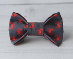 Crab Fest Dog Bow Tie