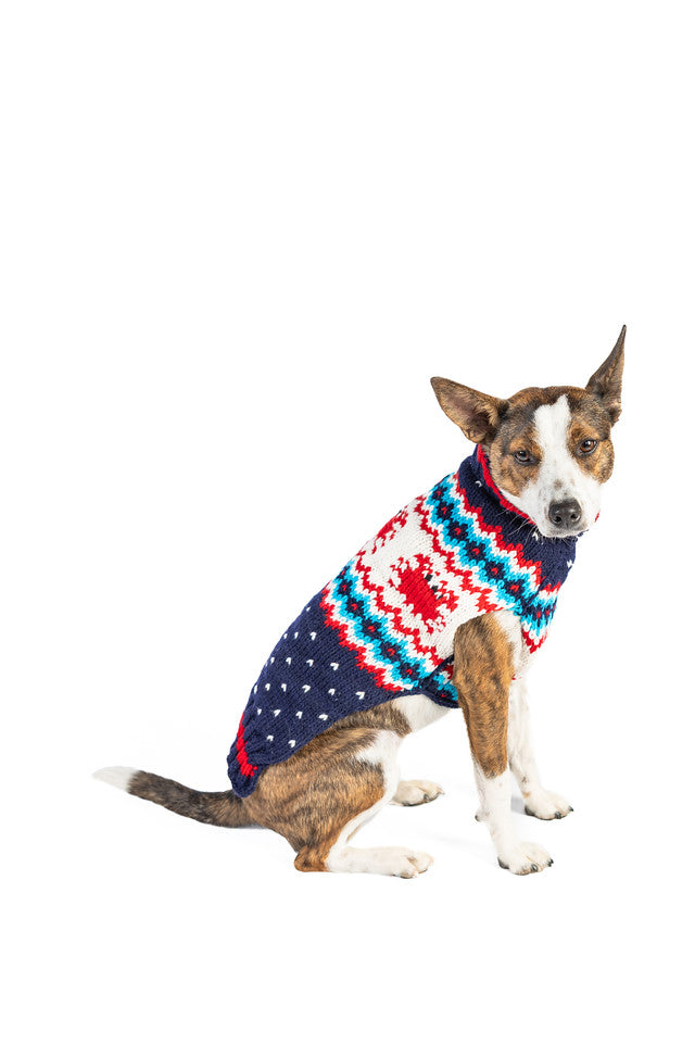 Crabby Wool Dog Sweater
