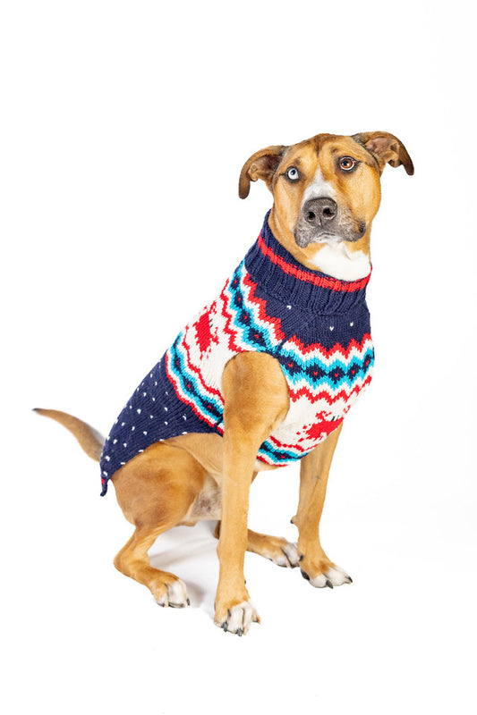 Crabby Wool Dog Sweater