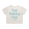Load image into Gallery viewer, Dog Walking Club Crop Top | Gift for Dog Lovers & Pup Owners
