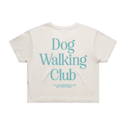 Dog Walking Club Crop Top | Gift for Dog Lovers & Pup Owners