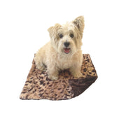 Blanket, Crushed Brown Leopard 