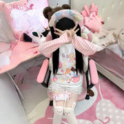 Kawaii Harajuku Strawberry Cat Shirt 