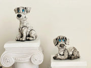 Cute Puppies Sculpture Set of 2