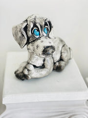 Cute Puppies Sculpture Set of 2