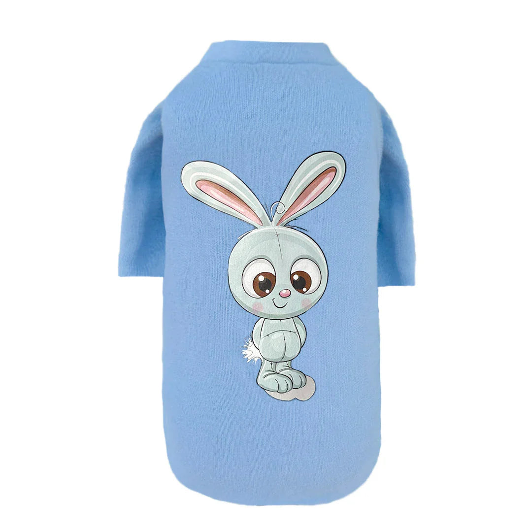 Cutie Dog Tee Collection-Light Grey Giraffe
