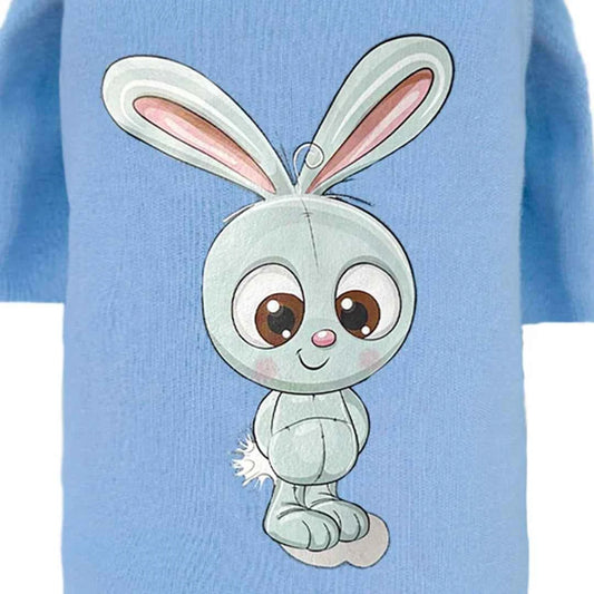 Hello Doggie Cutie Dog Tee Collection Light Grey Giraffe Dog T - Shirt