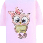 Cutie Dog Tee Collection-Light Grey Giraffe