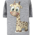 Load image into Gallery viewer, Cutie Dog Tee Collection-Light Grey Giraffe
