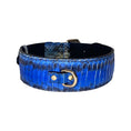 Load image into Gallery viewer, Stunning Multi-Blue Tone Snake Classic Collar
