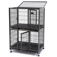 Load image into Gallery viewer, 31" Two-Tier Dog Crate 46A
