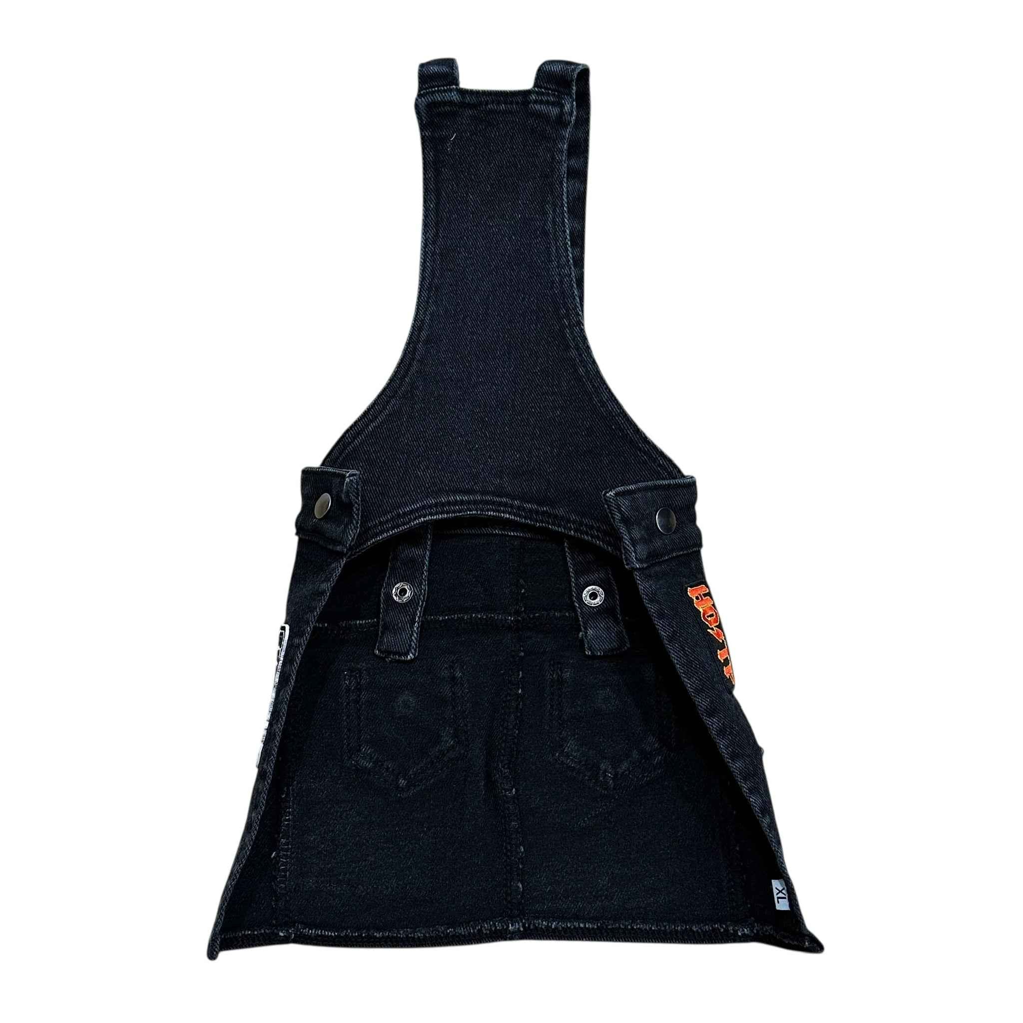 Ruff & Roll Overall Dress
