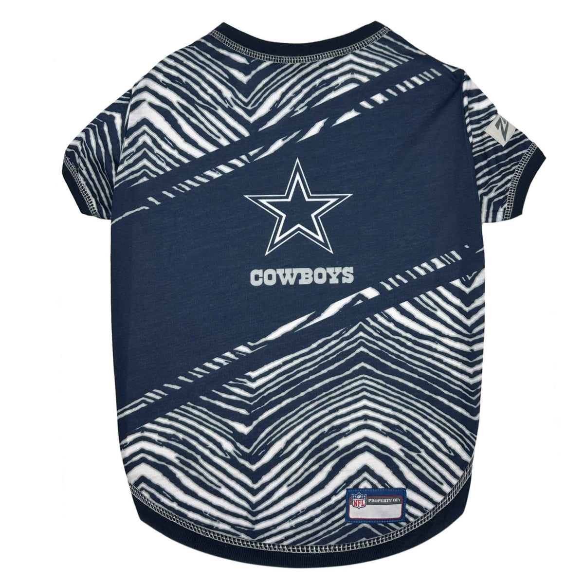 NFL Dallas Cowboys Zubaz Dog T-Shirt