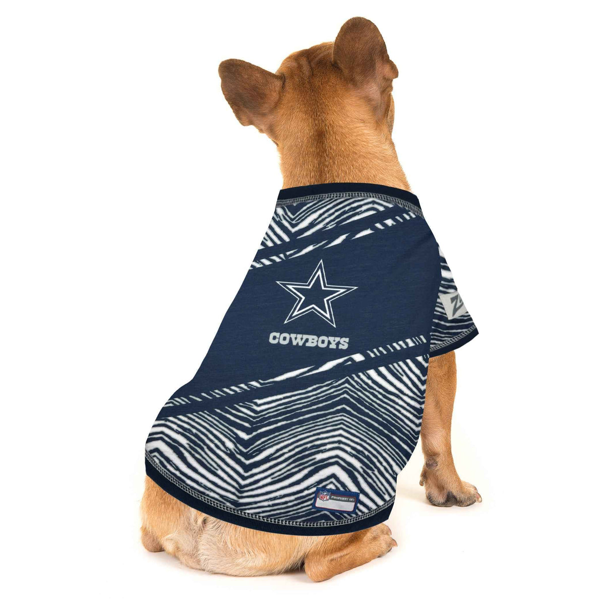 NFL Dallas Cowboys Zubaz Dog T-Shirt