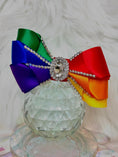 Load image into Gallery viewer, Custom Crystal Hair Bows for Dogs
