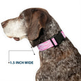 Load image into Gallery viewer, Plastic Clip Collar - Bandana/Skulls Pink/White

