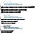 Load image into Gallery viewer, Plastic Clip Collar - Buckle-Down AUTHENTIC SEATBELT BELT NY-LA Black/White
