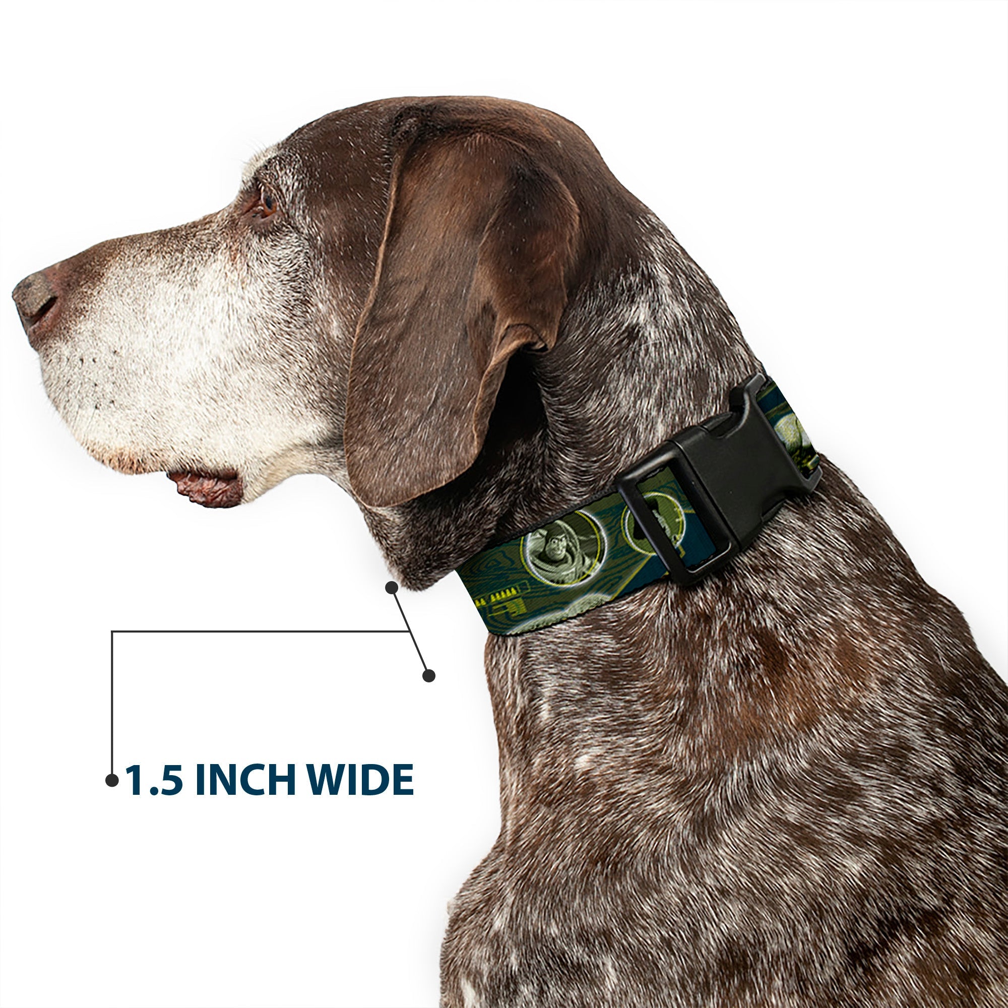 Plastic Clip Collar - Buzz Poses/Stars LIKE A BUZZ